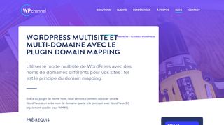 
                            4. WordPress multisite et multi-domaine avec le plugin Domain Mapping