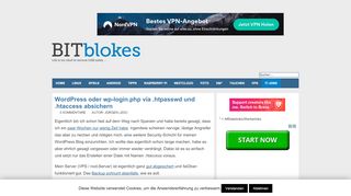 
                            7. WordPress oder wp-login.php via .htpasswd und .htaccess absichern