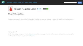 
                            6. WordPress Plugin: ciusan-register-login