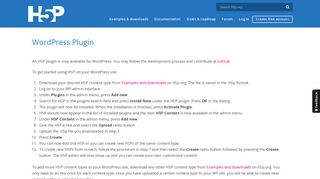 
                            7. WordPress Plugin | H5P