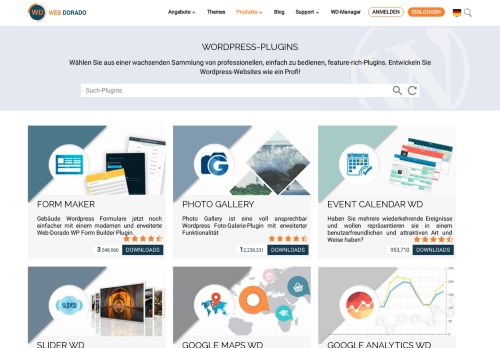 
                            2. WordPress Plugins | Frei und Premiun Plugins von Web-Dorado