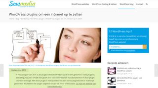 
                            7. WordPress plugins voor het opzetten van een intranet - Sowmedia