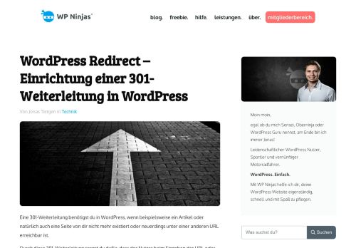 
                            4. WordPress Redirect - Einrichtung einer 301-Weiterleitung in WordPress