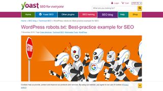 
                            1. WordPress robots.txt example for great SEO • Yoast