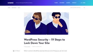 
                            11. WordPress Security - 19 Steps to Lock Down Your Site (2019) - Kinsta