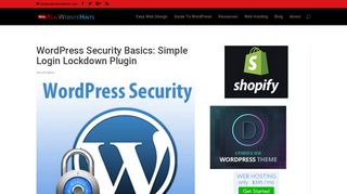 
                            10. Wordpress Security Basics: Simple Login Lockdown Plugin