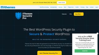 
                            13. WordPress Security Plugin | iThemes Security Pro