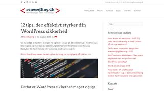 
                            13. WordPress sikkerhed - 14 (effektive) tips, der holder hackerne ude