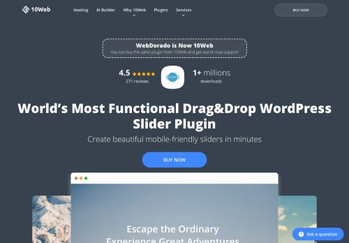 
                            13. WordPress Slider Plugin | Slider WD - Web-Dorado