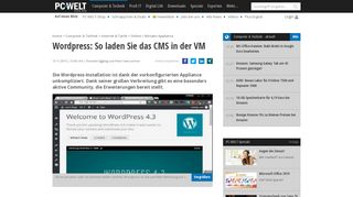 
                            7. Wordpress: So laden Sie das CMS in der VM - PC-WELT