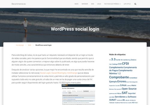 
                            10. Wordpress social login – Becommerce.es