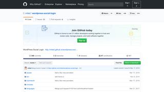 
                            11. WordPress Social Login - GitHub