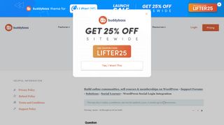 
                            4. Wordpress Social Login Integration • BuddyBoss