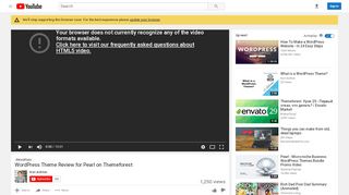 
                            7. WordPress Theme Review for Pearl on Themeforest - YouTube