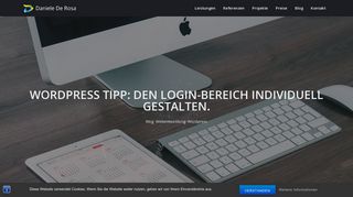 
                            4. Wordpress Tipp: Den Login-Bereich individuell gestalten.