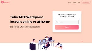 
                            5. ▷Wordpress Tutor - 126 teachers for TAFE lessons - Superprof