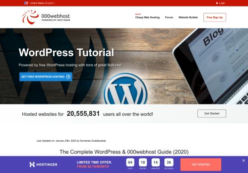 
                            10. WordPress Tutorial - The Complete Guide For ... - 000Webhost