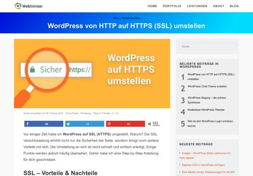 
                            2. WordPress von HTTP auf HTTPS (SSL) umstellen | Webtimiser