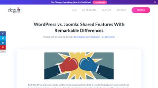 
                            13. WordPress vs. Joomla: Shared Features With Remarkable Differences ...