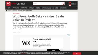 
                            6. WordPress: Weiße Seite beheben | TippCenter