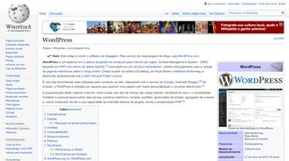 
                            10. WordPress – Wikipédia, a enciclopédia livre