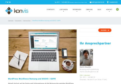 
                            10. Wordpress Wordfence Nutzung und DSGVO / GDPR | KonVis.de ...