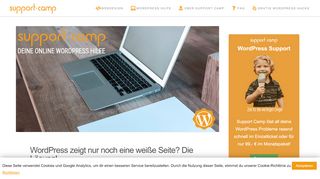 
                            5. Wordpress zeigt nur noch eine weiße Seite? Die Lösung! - Support ...