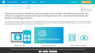 
                            12. Wordpress Zwei-Faktor Authentifizierung | SecSign 2FA