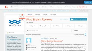 
                            12. WordStream Reviews 2019 | G2 Crowd