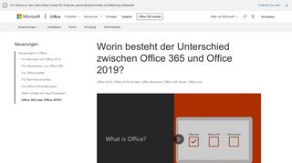 
                            7. Worin besteht der Unterschied zwischen Office 365 und Office 2019 ...