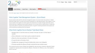 
                            11. Work 2-gether Task Management System – Scrum Board - 2-Plan