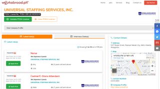 
                            10. Work Abroad - UNIVERSAL STAFFING SERVICES, INC. - POEA ...