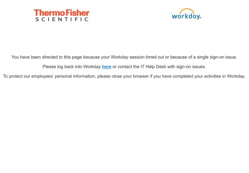 
                            4. Work Day Timeout | Thermo Fisher Scientific - AR