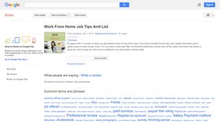 
                            9. Work From Home Job Tips And List
