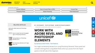 
                            8. Work with Adobe Revel and Photoshop Elements - dummies