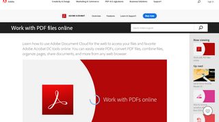 
                            5. Work with PDFs online - Adobe Help Center