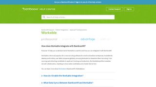 
                            7. Workable – BambooHR Support