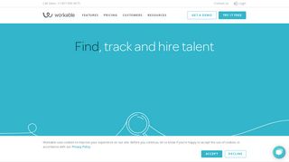 
                            3. Workable: Online Recruitment Software - Hiring Software - Applicant ...