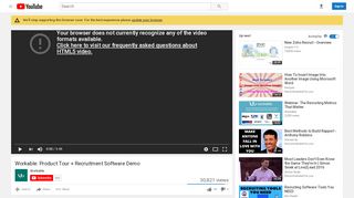 
                            9. Workable: Product Tour + Recruitment Software Demo - YouTube