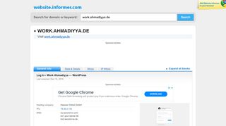 
                            3. work.ahmadiyya.de at WI. Log In ‹ Work Ahmadiyya — WordPress