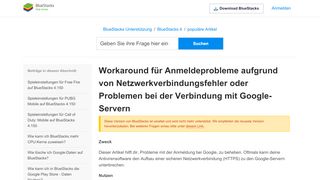 
                            5. Workaround für Anmeldeprobleme aufgrund von ... - BlueStacks Support