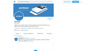 
                            10. Workbeat (@workbeat) | Twitter