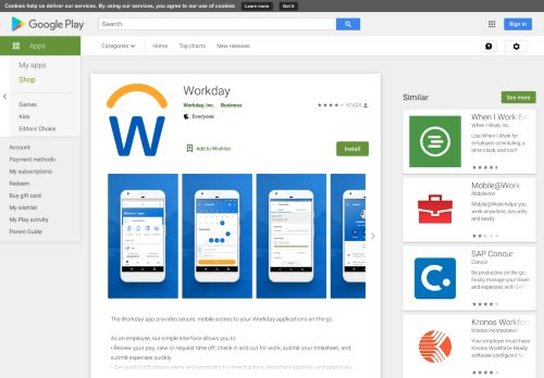 
                            6. Workday - Apps op Google Play