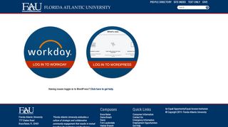 
                            10. Workday : Florida Atlantic University - FAU