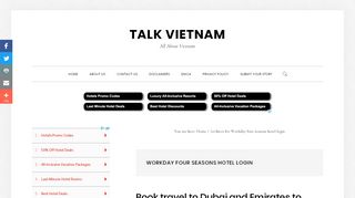 
                            10. Workday four seasons hotel login – Talk Vietnam