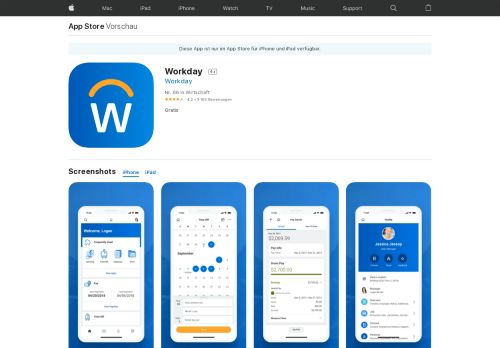 
                            8. Workday im App Store - iTunes - Apple