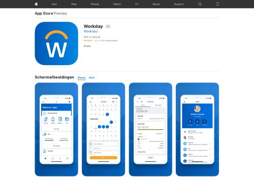 
                            8. Workday in de App Store - iTunes - Apple