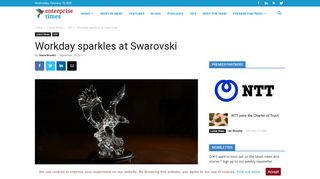 
                            7. Workday sparkles at Swarovski - - Enterprise Times