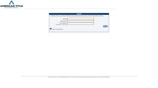 
                            9. Workflow Portal Login - Workflow Portal Temp - American Title, Inc.