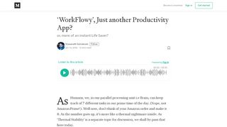 
                            9. 'WorkFlowy', Just another Productivity App? – Viswanath Subramani ...